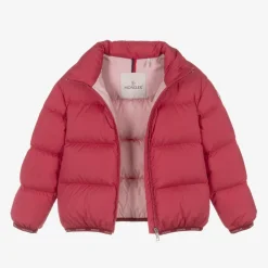 Moncler Enfant Coats & Jackets*Girls Red Abbadia Puffer Jacket