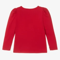 NAME IT Tops*Girls Red Cotton Disney Top