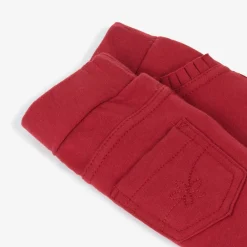 Mayoral Trousers*Girls Red Cotton Jersey Trousers
