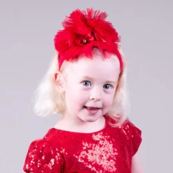 Beau KiD Hair Accessories*Girls Red Headband