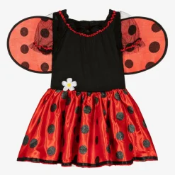 Dress Up by Design Costumes*Girls Red Ladybird Costume