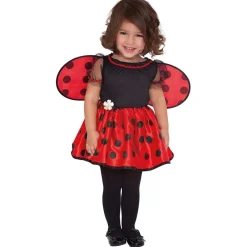 Dress Up by Design Costumes*Girls Red Ladybird Costume