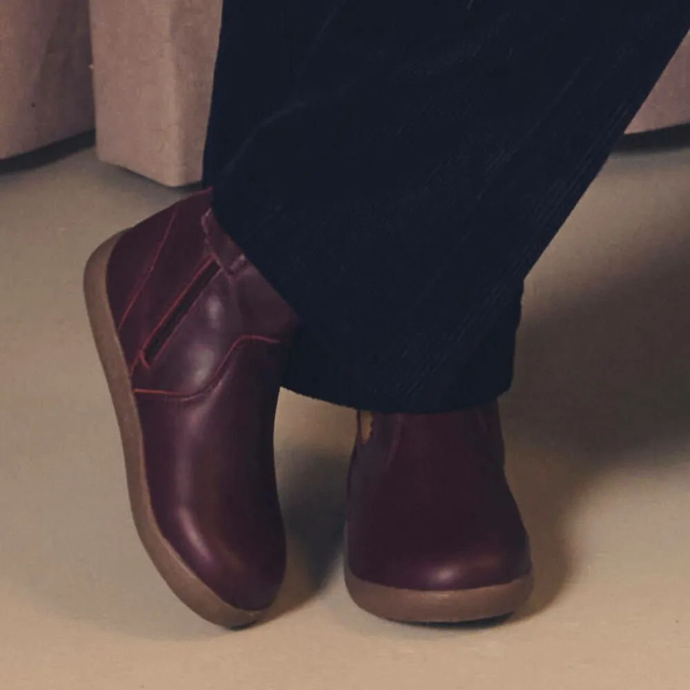 Old Soles Boots*Girls Red Leather Boots