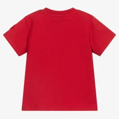 Moncler Enfant Tops*Girls Red Love T-Shirt