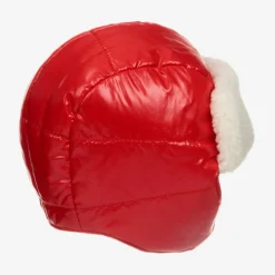 Moncler Enfant Hats*Girls Red Padded Hat