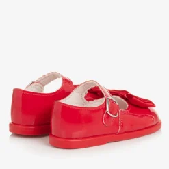 Early Days First Walkers|First Walkers*Girls Red Patent First Walker Shoes