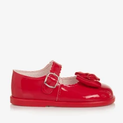 Early Days First Walkers|First Walkers*Girls Red Patent First Walker Shoes