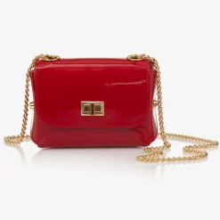 Zaccone Bags*Girls Red Patent Leather Bag (12cm)