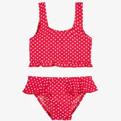 Playshoes Swimwear*Girls Red Polka Dot Bikini