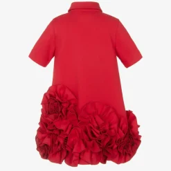 Jessie and James London Dresses*Girls Red Ruffle Dress