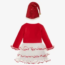 Meri Meri Costumes*Girls Red Santa's Little Helper Costume