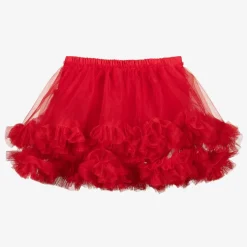 Caramelo Kids Skirts|Skirts*Girls Red Tutu Skirt
