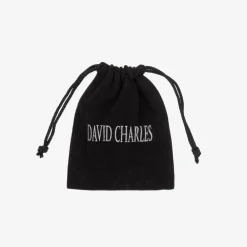 David Charles Jewellery*Girls Rose Gold & Diamanté Clover Bracelet