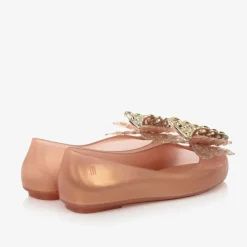 Mini Melissa Pumps & Ballerinas|Pumps & Ballerinas*Girls Rose Gold Butterfly Pumps