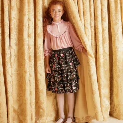 Manuela de Juan Pumps & Ballerinas|Pumps & Ballerinas*Girls Rose Gold Leather Pumps