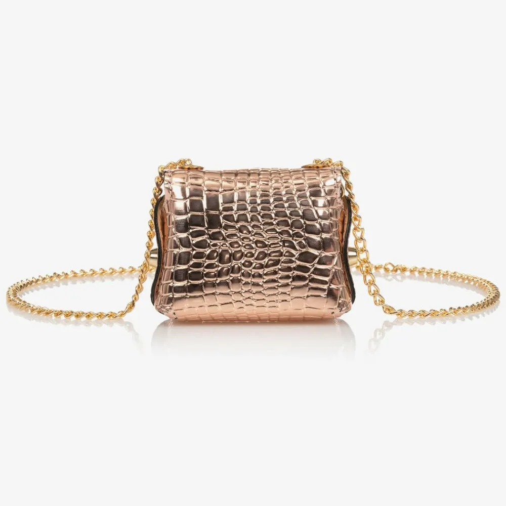 Zaccone Bags*Girls Rose Gold Mini Bag (8cm)