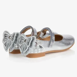 Caramelo Kids Pumps & Ballerinas*Girls Silver Ballerina Shoes