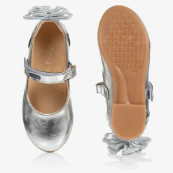 Caramelo Kids Pumps & Ballerinas*Girls Silver Ballerina Shoes