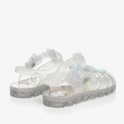 Sophia Webster Mini Jelly Shoes|Jelly Shoes*Girls Silver Butterfly Jelly Sandals