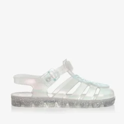 Sophia Webster Mini Jelly Shoes|Jelly Shoes*Girls Silver Butterfly Jelly Sandals
