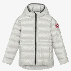 Canada Goose Coats & Jackets*Girls Silver Down Padded Cypress Jacket