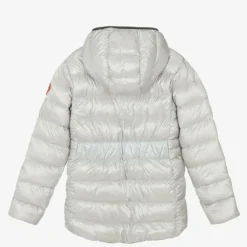 Canada Goose Coats & Jackets*Girls Silver Down Padded Cypress Jacket