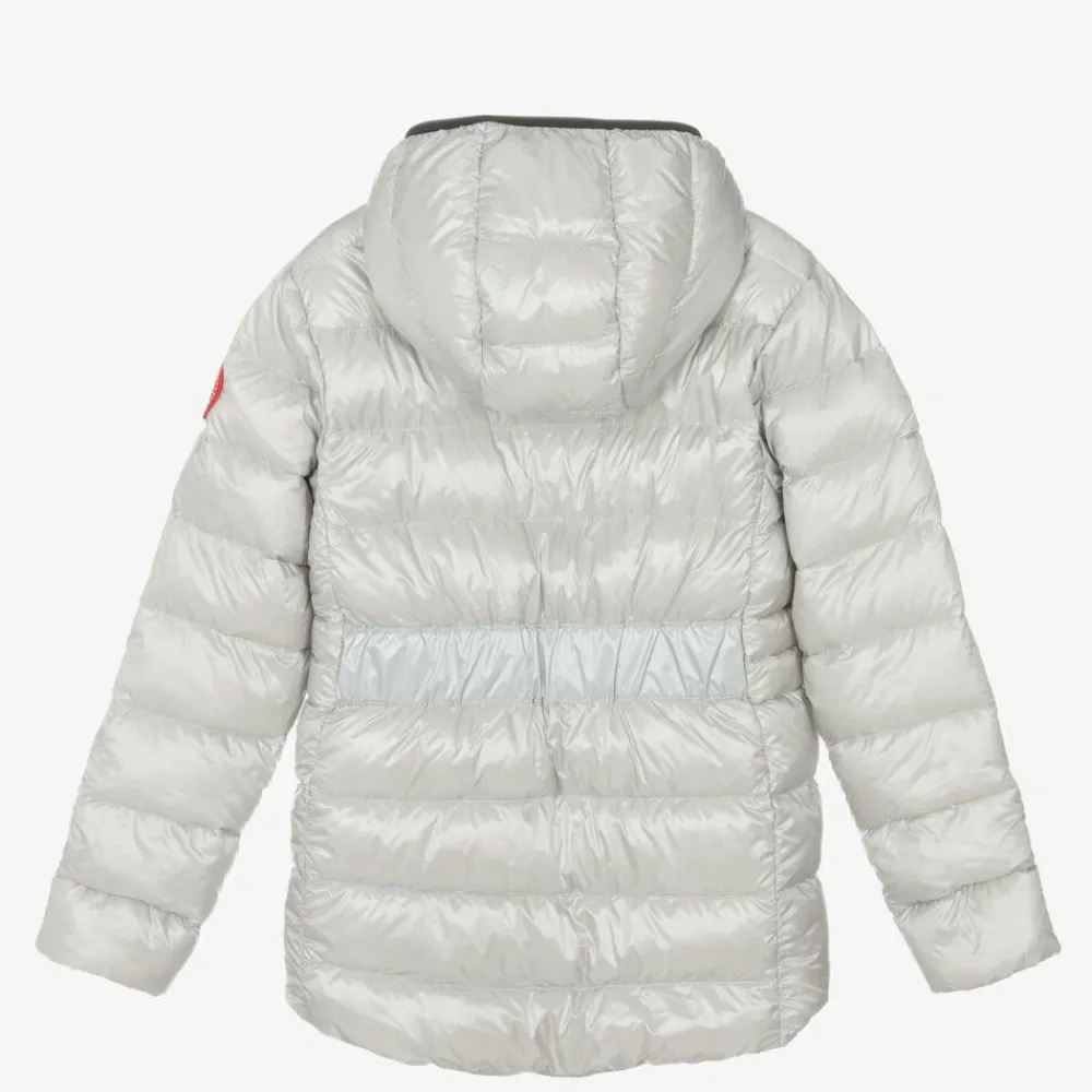 Canada Goose Coats & Jackets*Girls Silver Down Padded Cypress Jacket