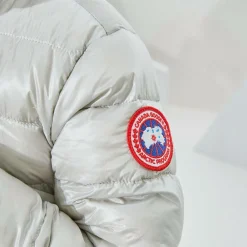 Canada Goose Coats & Jackets*Girls Silver Down Padded Cypress Jacket