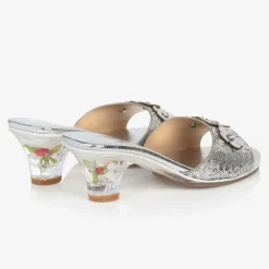Souza Wedges & Heels|Wedges & Heels*Girls Silver Heeled Shoes