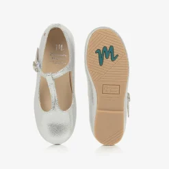 Manuela de Juan Pumps & Ballerinas*Girls Silver Leather Pumps