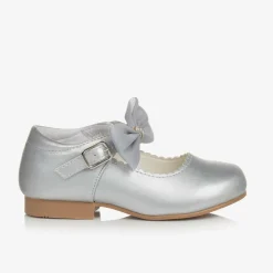 Sevva Bar Shoes*Girls Silver Mary Jane Shoes