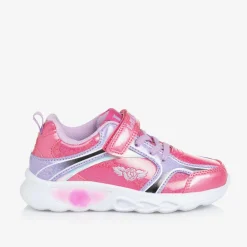 Lelli Kelly Trainers|Trainers*Girls Sparkly Pink Light-Up Trainers