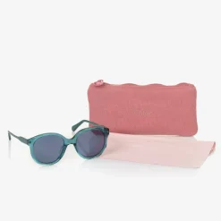 Chloé Clothing Accessories*Girls Teal Blue Sunglasses