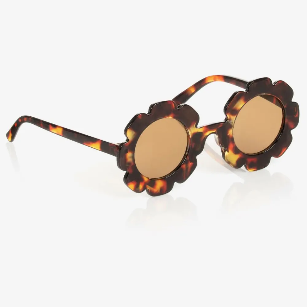 Stella Cove Clothing Accessories*Girls Tortoisehell Flower Sunglasses