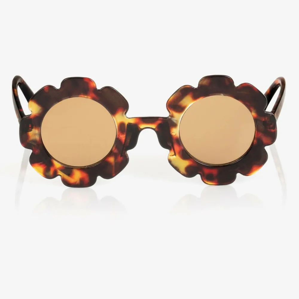 Stella Cove Clothing Accessories*Girls Tortoisehell Flower Sunglasses