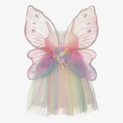 Souza Costumes*Girls White & Pink Tulle Fairy Costume