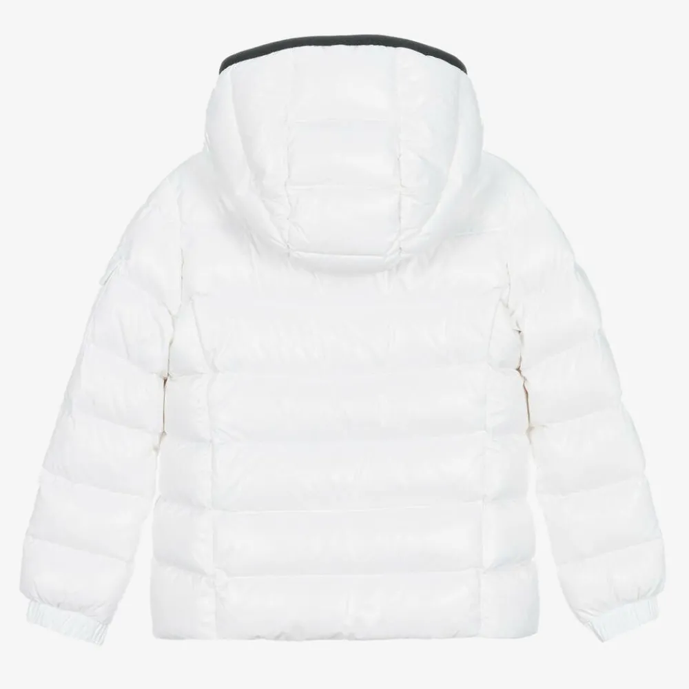 Moncler Enfant Coats & Jackets*Girls White Bady Down Padded Puffer Jacket