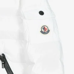 Moncler Enfant Coats & Jackets*Girls White Bady Down Padded Puffer Jacket