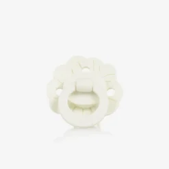 Elodie Feeding Accessories|Sleeping Accessories*Girls White Binky Bloom Dummy VanillaWhite
