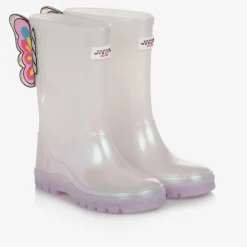 Sophia Webster Mini Rain Boots|Rain Boots*Girls White Butterfly Rain Boots
