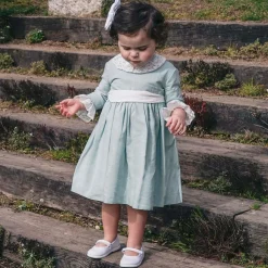 Pisamonas Pumps & Ballerinas|Pumps & Ballerinas*Girls White Canvas Bar Shoes