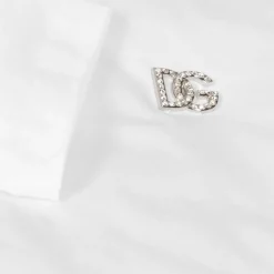 Dolce amp; Gabbana Tops*Girls White Cotton DG T-Shirt