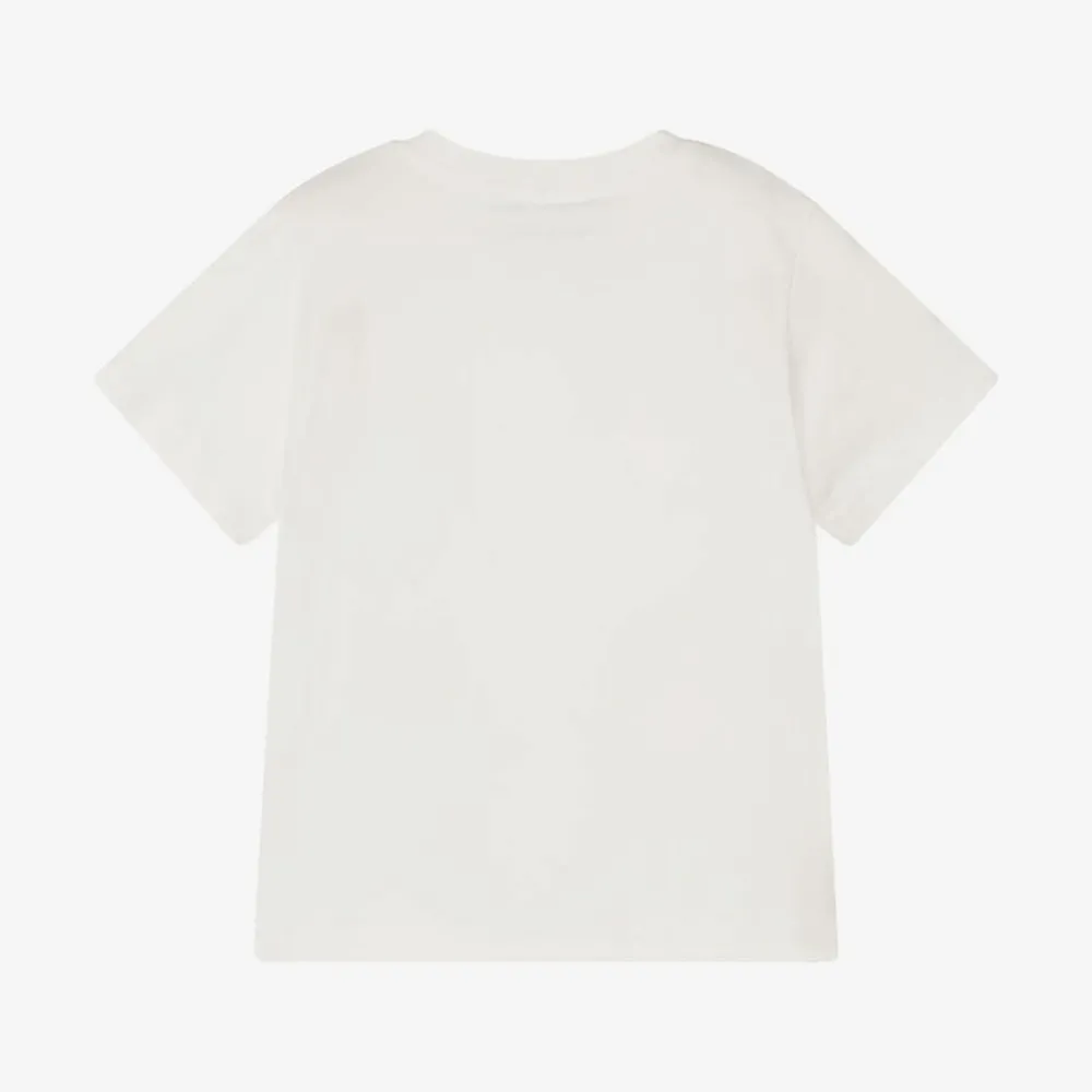 Stella McCartney Kids Tops*Girls White Cotton Fairy T-Shirt