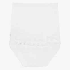 Babidu Underwear|Underwear*Girls White Cotton Frilly Pants