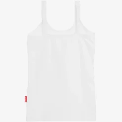 Claesens Underwear*Girls White Cotton Jersey Vest