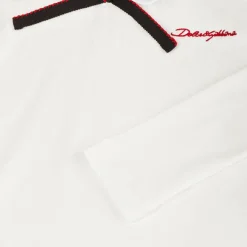 Dolce amp; Gabbana Tops*Girls White Cotton Jersey Top