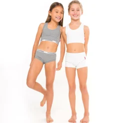 Claesens Underwear*Girls White Cotton Knickers (2 Pack)