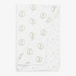 aden + anais Gifts*Girls White Cotton Muslin Blanket (112cm)