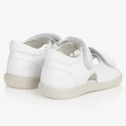 Falcotto by Naturino Sandals*Girls White Leather Sandals
