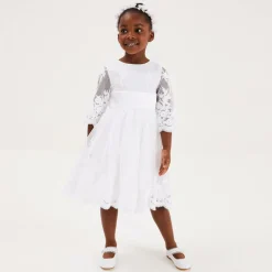 Childrens Classics Bar Shoes|Bar Shoes*Girls White Leather Shoes